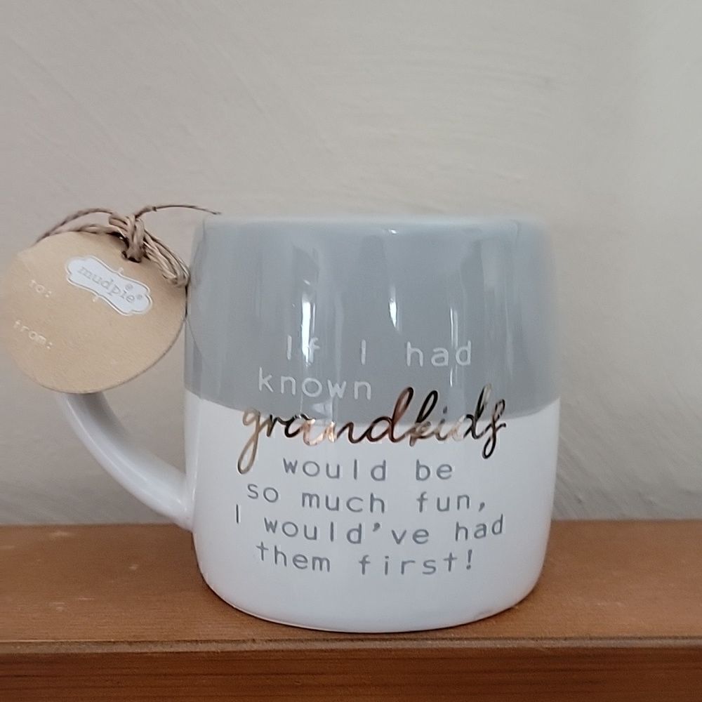 MUD PIE GRANDKIDS COFFEE TEA MUG - NEW!